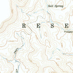 United States Geological Survey Mount Triplet, AZ (1966, 24000-Scale) digital map