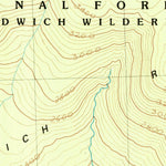 United States Geological Survey Mount Tripyramid, NH (1987, 24000-Scale) digital map