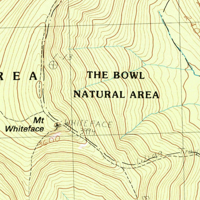 United States Geological Survey Mount Tripyramid, NH (1987, 24000-Scale) digital map