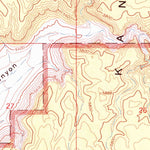 United States Geological Survey Mount Trumbull NE, AZ (1967, 24000-Scale) digital map