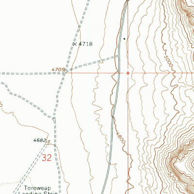United States Geological Survey Mount Trumbull SE, AZ (1967, 24000-Scale) digital map