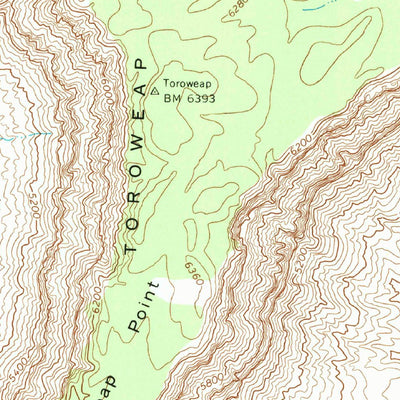 United States Geological Survey Mount Trumbull SE, AZ (1967, 24000-Scale) digital map