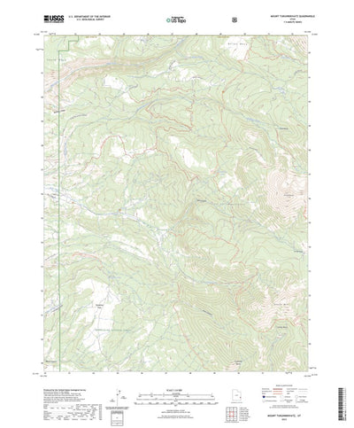 United States Geological Survey Mount Tukuhnikivatz, UT (2023, 24000-Scale) digital map