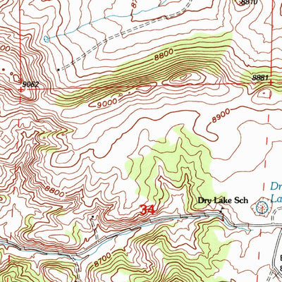 United States Geological Survey Mount Tyndall, CO (1994, 24000-Scale) digital map