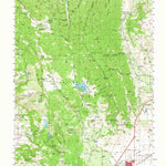 United States Geological Survey Mount Vaca, CA (1951, 62500-Scale) digital map