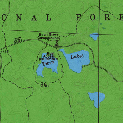 United States Geological Survey Mount Valhalla, WI (1964, 24000-Scale) digital map