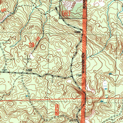 United States Geological Survey Mount Valhalla, WI (2005, 24000-Scale) digital map