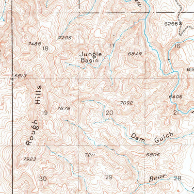 United States Geological Survey Mount Velma, NV (1935, 62500-Scale) digital map