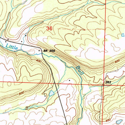 United States Geological Survey Mount Vernon, AR (1994, 24000-Scale) digital map