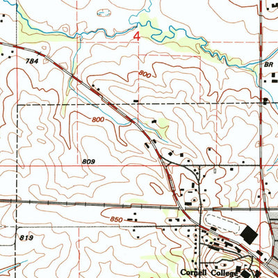 United States Geological Survey Mount Vernon, IA (1993, 24000-Scale) digital map