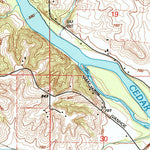 United States Geological Survey Mount Vernon, IA (1993, 24000-Scale) digital map