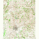United States Geological Survey Mount Vernon, IL (1933, 62500-Scale) digital map