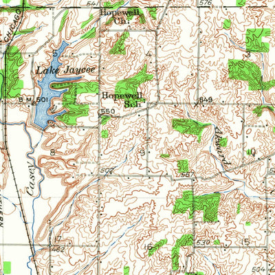 United States Geological Survey Mount Vernon, IL (1933, 62500-Scale) digital map