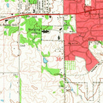 United States Geological Survey Mount Vernon, IL (1965, 24000-Scale) digital map