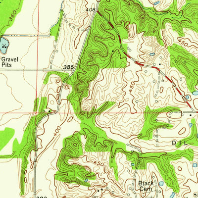United States Geological Survey Mount Vernon, IN-KY (1957, 24000-Scale) digital map