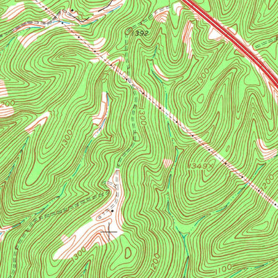 United States Geological Survey Mount Vernon, KY (1970, 24000-Scale) digital map