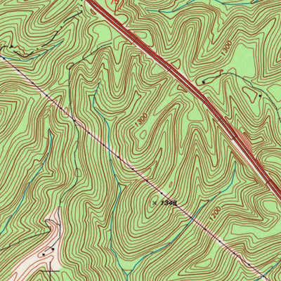 United States Geological Survey Mount Vernon, KY (1993, 24000-Scale) digital map