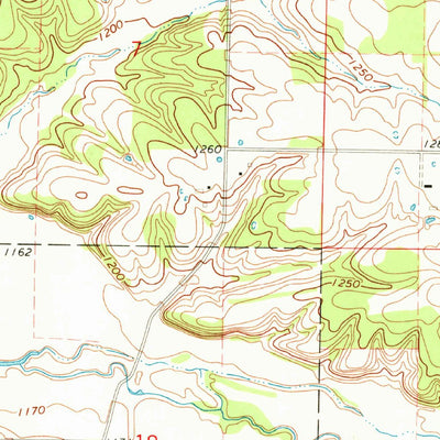 United States Geological Survey Mount Vernon, MO (1971, 24000-Scale) digital map