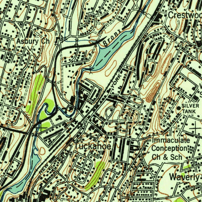 United States Geological Survey Mount Vernon, NY (1947, 24000-Scale) digital map