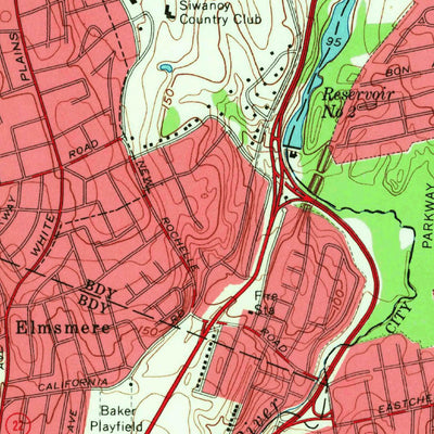 United States Geological Survey Mount Vernon, NY (1956, 24000-Scale) digital map