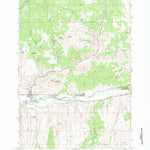 United States Geological Survey Mount Vernon, OR (1972, 24000-Scale) digital map