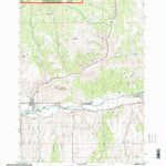 United States Geological Survey Mount Vernon, OR (1998, 24000-Scale) digital map