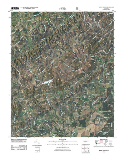 United States Geological Survey Mount Vernon, TN (2011, 24000-Scale) digital map