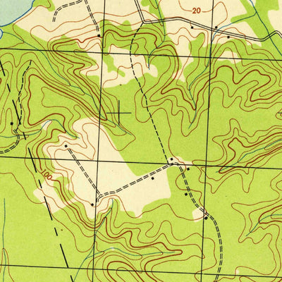 United States Geological Survey Mount Vernon, VA-MD (1944, 31680-Scale) digital map