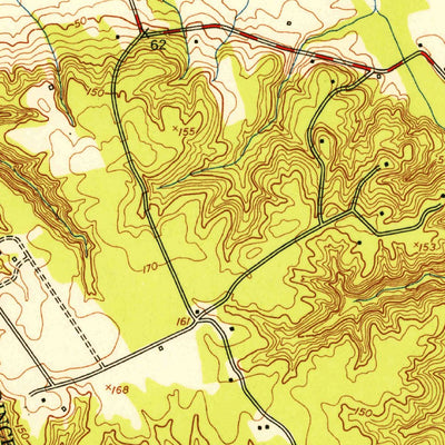 United States Geological Survey Mount Vernon, VA-MD (1951, 24000-Scale) digital map