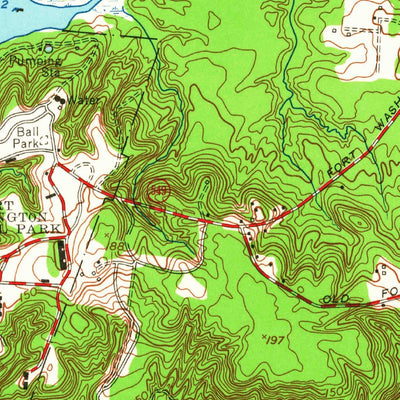 United States Geological Survey Mount Vernon, VA-MD (1956, 24000-Scale) digital map