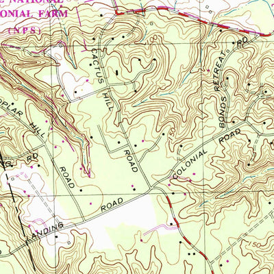 United States Geological Survey Mount Vernon, VA-MD (1966, 24000-Scale) digital map