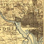 United States Geological Survey Mount Vernon, VA-MD-DC (1897, 125000-Scale) digital map