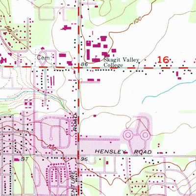 United States Geological Survey Mount Vernon, WA (1956, 24000-Scale) digital map
