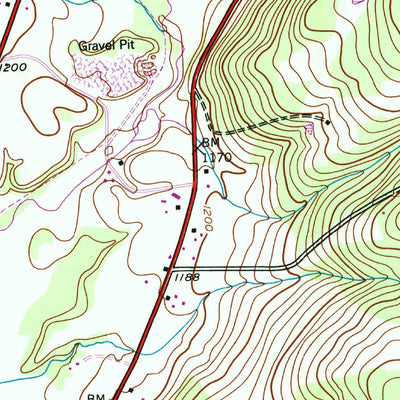 United States Geological Survey Mount Vision, NY (1943, 24000-Scale) digital map