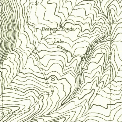 United States Geological Survey Mount Waas, UT (1954, 24000-Scale) digital map