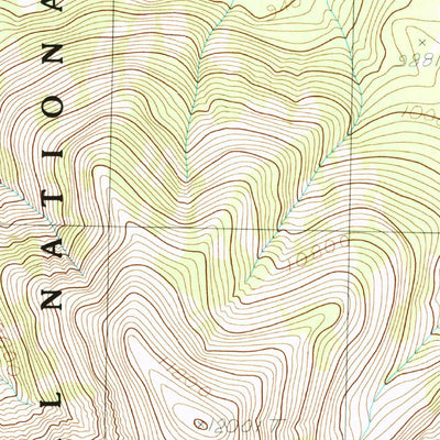 United States Geological Survey Mount Waas, UT (1985, 24000-Scale) digital map