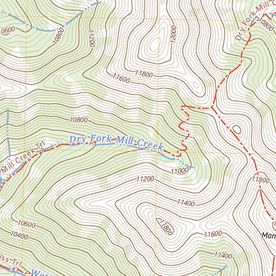 United States Geological Survey Mount Waas, UT (2023, 24000-Scale) digital map