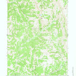 United States Geological Survey Mount Wagner, WY (1980, 24000-Scale) digital map