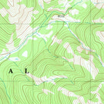 United States Geological Survey Mount Wagner, WY (1980, 24000-Scale) digital map