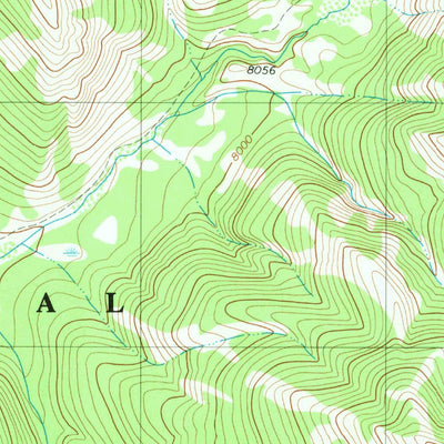 United States Geological Survey Mount Wagner, WY (1980, 24000-Scale) digital map