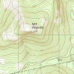 United States Geological Survey Mount Waldo, ME (1982, 24000-Scale) digital map