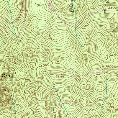 United States Geological Survey Mount Walker, WA (1953, 24000-Scale) digital map