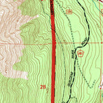 United States Geological Survey Mount Walker, WA (1995, 24000-Scale) digital map