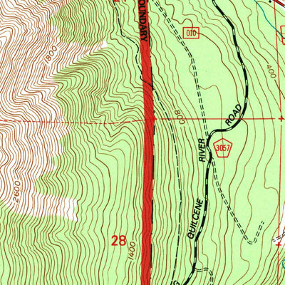 United States Geological Survey Mount Walker, WA (1995, 24000-Scale) digital map