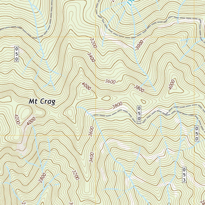 United States Geological Survey Mount Walker, WA (2020, 24000-Scale) digital map