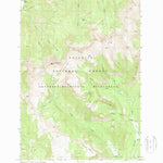 United States Geological Survey Mount Wallace, MT (1987, 24000-Scale) digital map