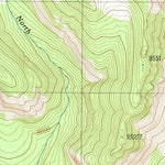 United States Geological Survey Mount Wallace, MT (1987, 24000-Scale) digital map