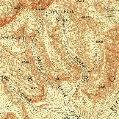 United States Geological Survey Mount Wallace, MT-WY (1943, 62500-Scale) digital map