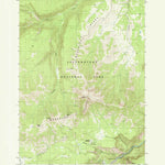 United States Geological Survey Mount Washburn, WY (1986, 24000-Scale) digital map