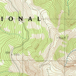 United States Geological Survey Mount Washburn, WY (1986, 24000-Scale) digital map
